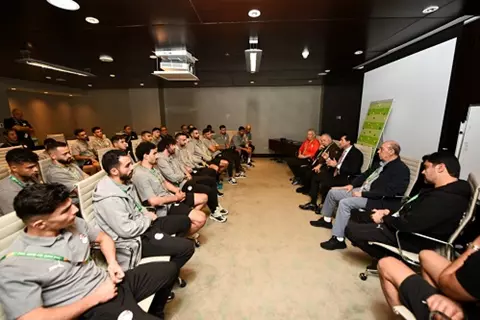 صبحي وأبو ريدة يساندان منتخب مصر قبل بداية مشواره في كأس العرب